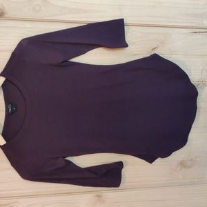 Rue 21 Purple 3/4 sleeve Shirt